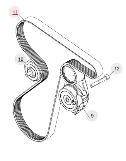 Pasek alternatora