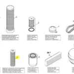 Filtr oleju hydraulicznego